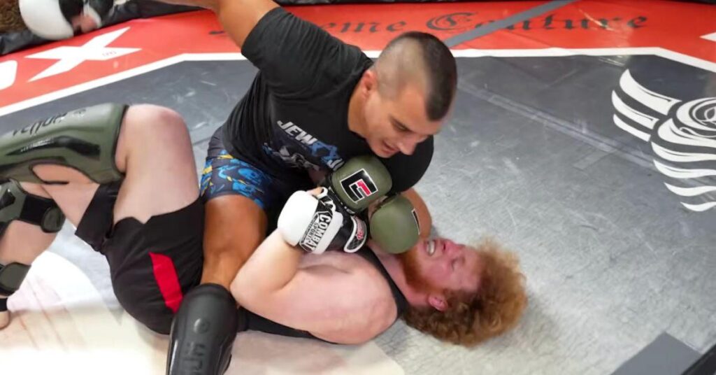 Jewish UFC Fighter Natan Levy Beats Nick Fuentes Supporter Into Submission