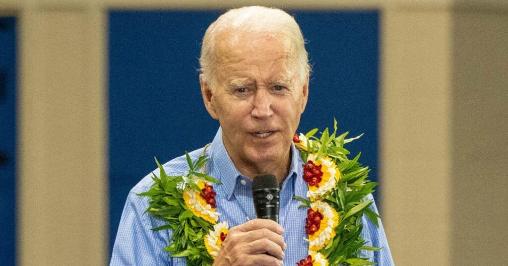 President Biden Compares Maui Blaze to Kitchen Fire, Sparking Outrage