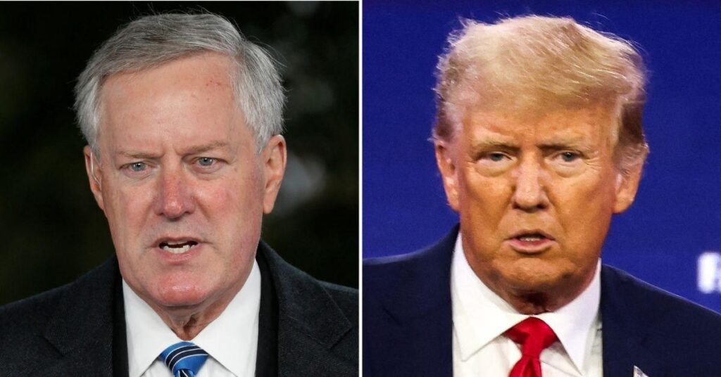 Mark Meadows ‘Flipped’ on Trump Prior to Explosive Jan. 6 Indictment