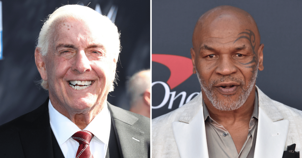 Ric Flair Recalls Time He Got So High With Mike Tyson He Thought He Was Going to Die