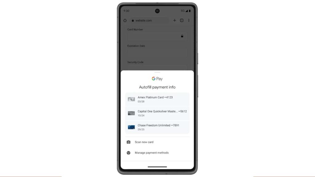 Google Pay is getting an improvement to its autofill feature