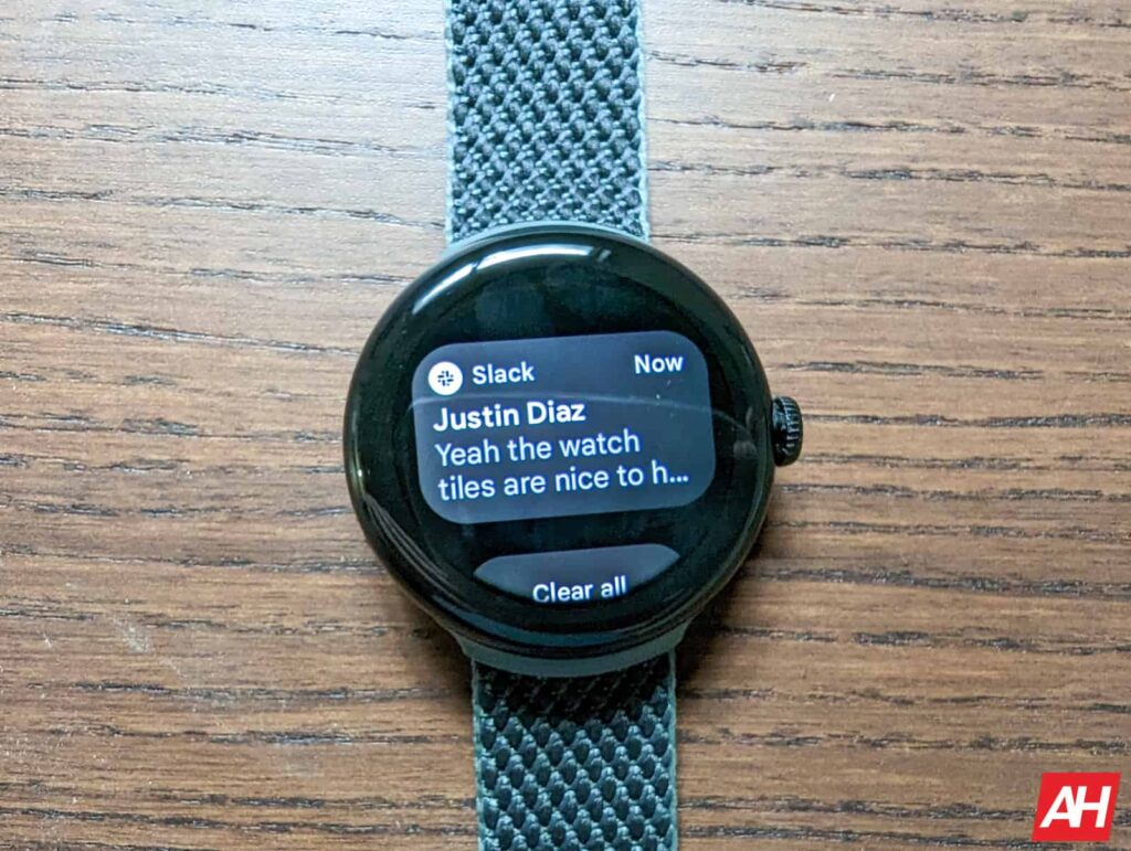 Pixel Watch app update is resetting app notification preferences