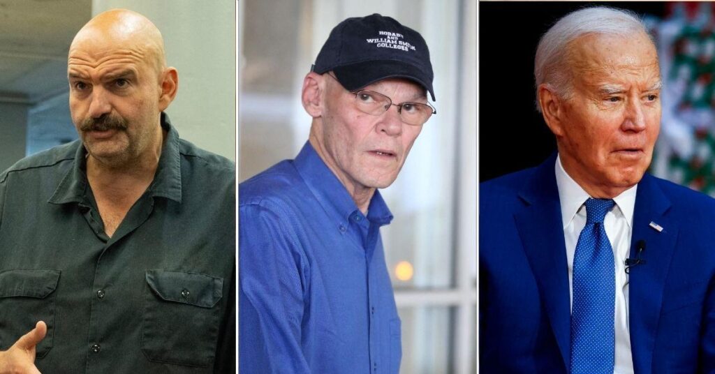 John Fetterman Tells James Carville to 'Shut The F--- Up'