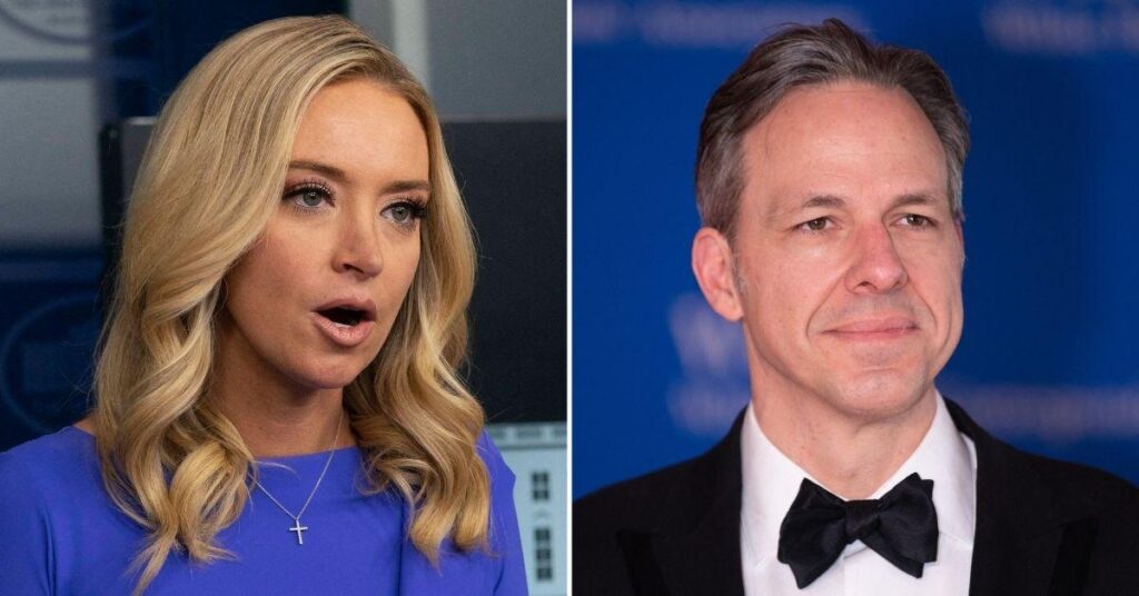 Kayleigh McEnany Slams Jake Tapper for Cutting Off Trump's Iowa Speech