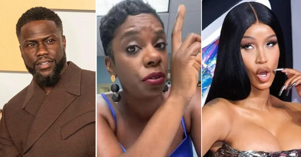 Kevin Hart’s Civil Extortion Lawsuit Against Tasha K Facing Delay Due to Blogger’s Ongoing Bankruptcy Battle With Cardi B