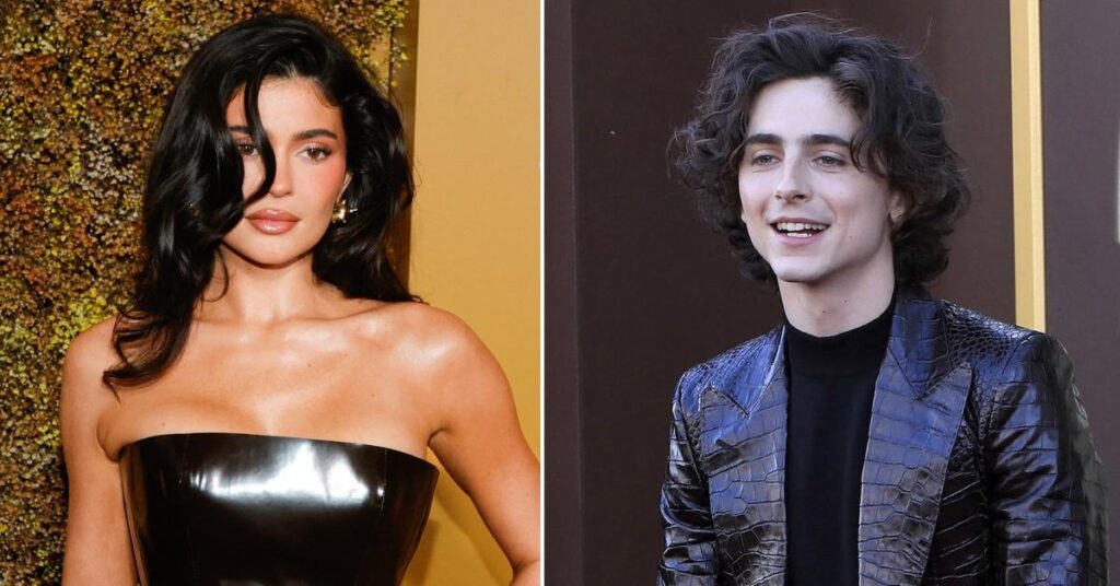 Kylie Jenner and Timothée Chalamet Attend First Award Show as Couple