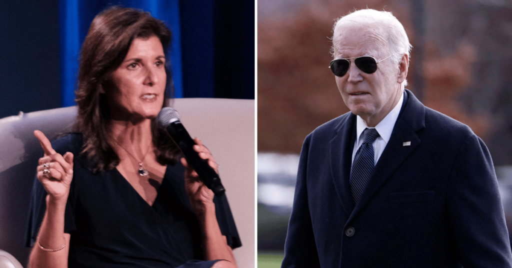 Nikki Haley Fires Back at Joe Biden Over Civil War Comments