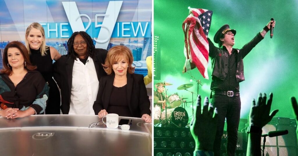 'The View' Mocks Fox News Over Green Day's Anti-MAGA Lyrics Coverage