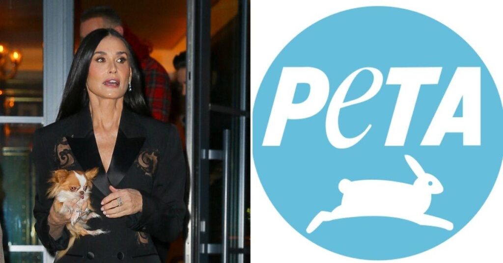 PETA Responds to Demi Moore's Doggy Backlash