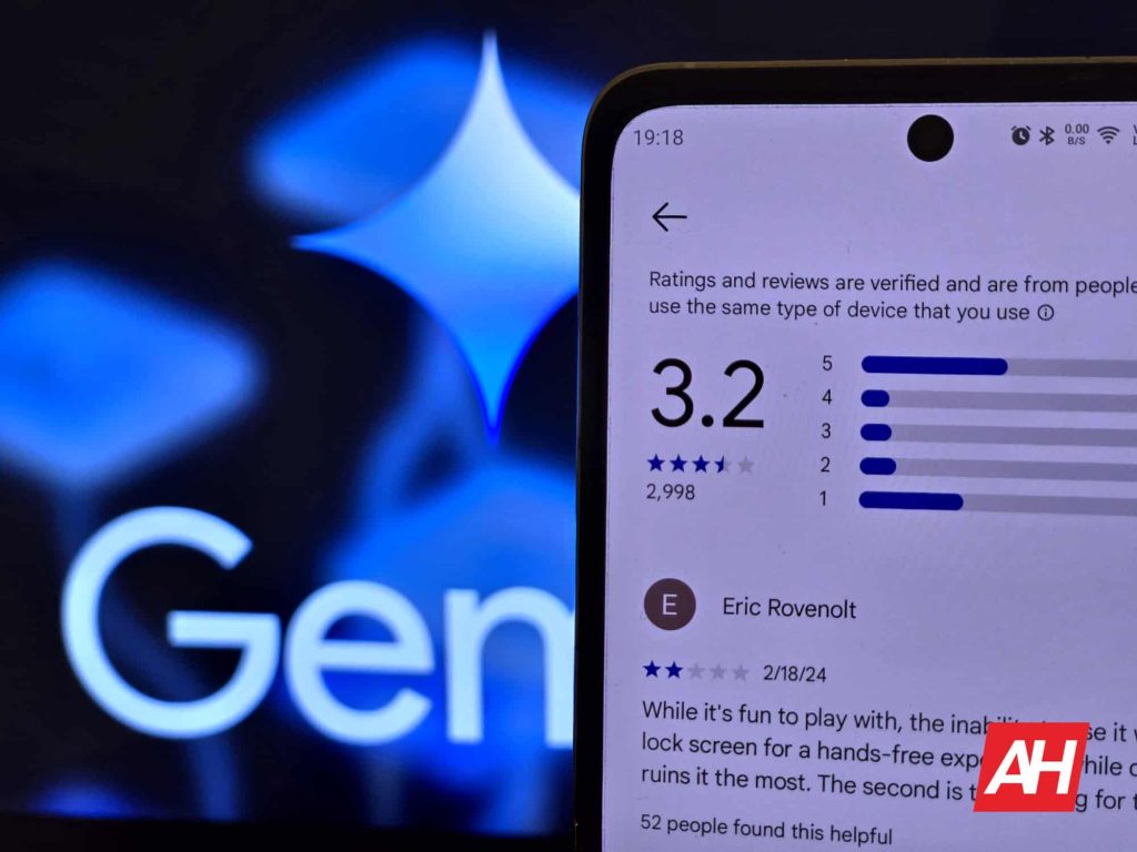 Featured image for Is the Gemini app a Bust? Its Play Store rating tanked hard