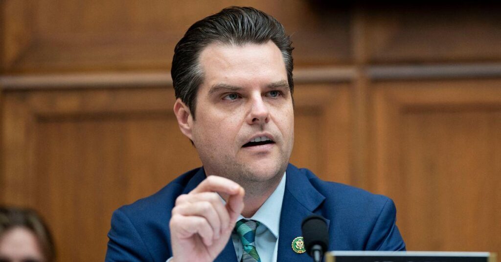 Matt Gaetz' Text Messages to Young Woman Who Was Paid By Politician's Ex-Pal For Sex Obtained by Investigators