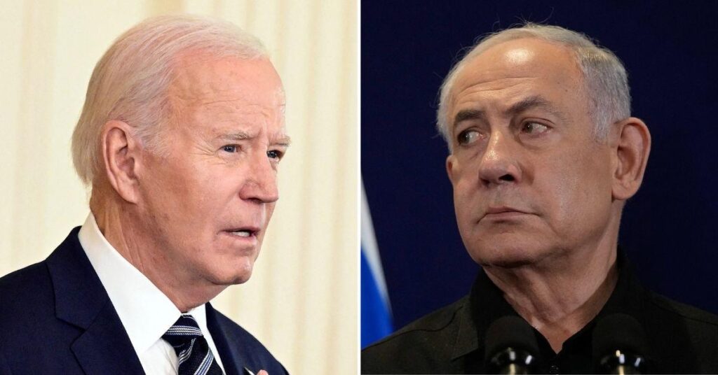 Joe Biden Accused of Calling Israeli PM a 'Bad Guy' Behind Closed Doors