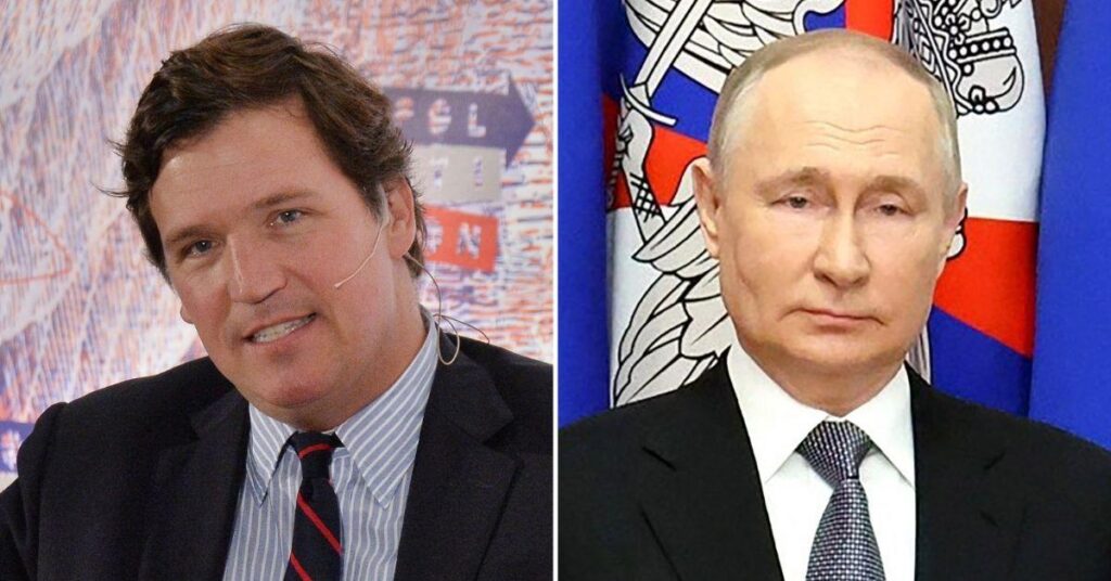 Tucker Carlson Claims U.S. 'Prevented' Him From Interviewing Putin in 2021