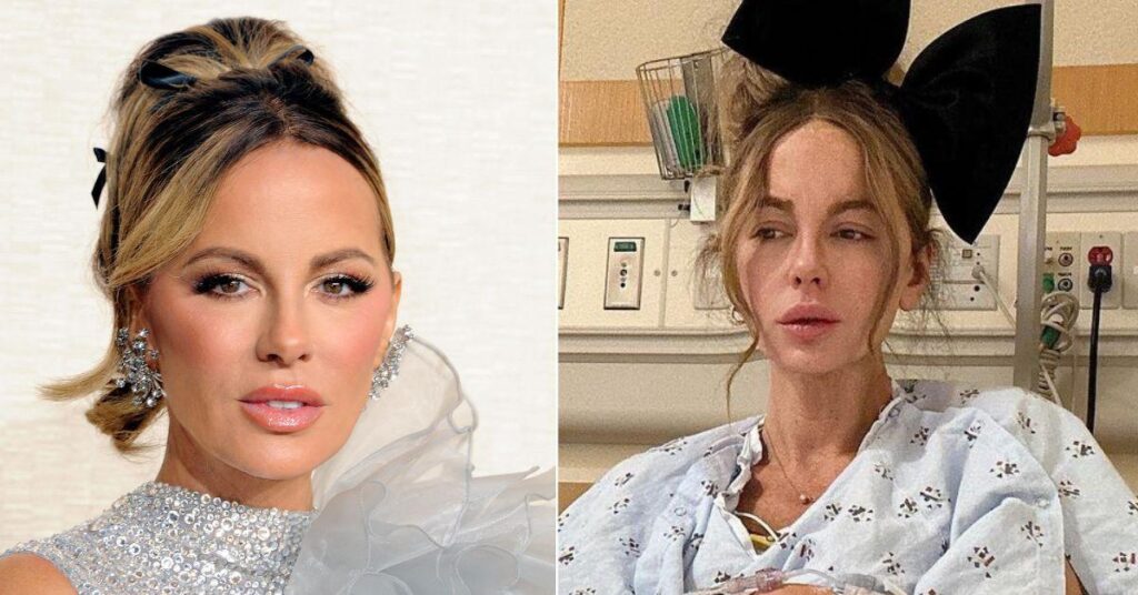 Kate Beckinsale Hospitalized After Stepdad's Death