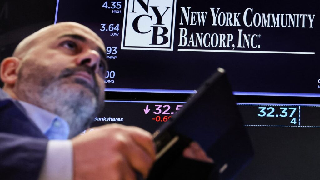 Wall Street worries about NYCB's loan losses and deposit levels