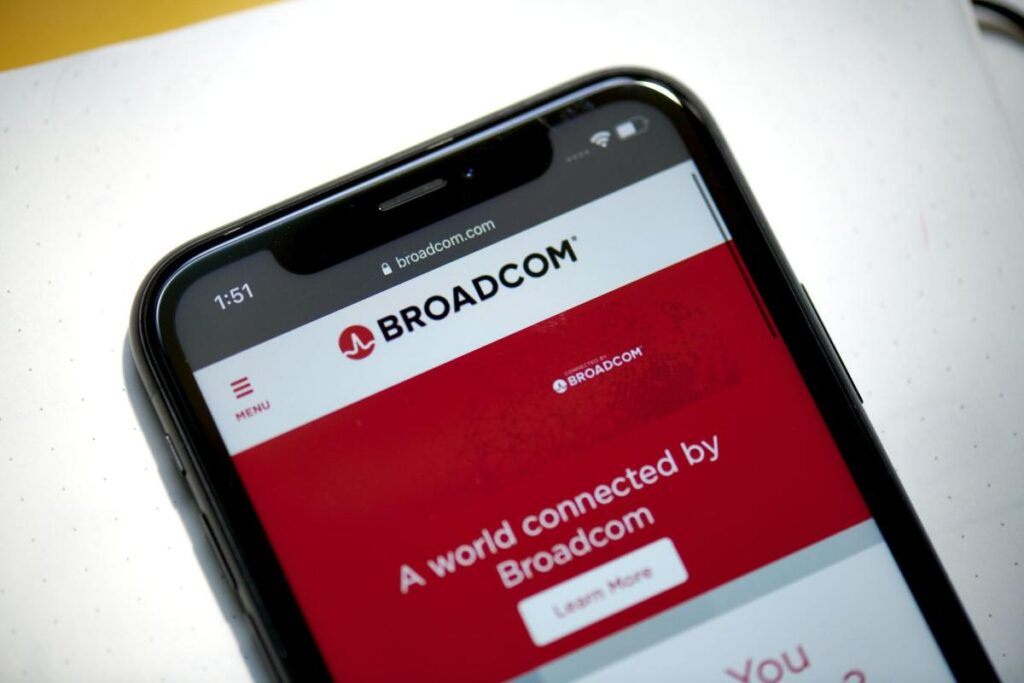 Broadcom Suffers Worst Stock Drop Since 2020 on Slow Chip Sales