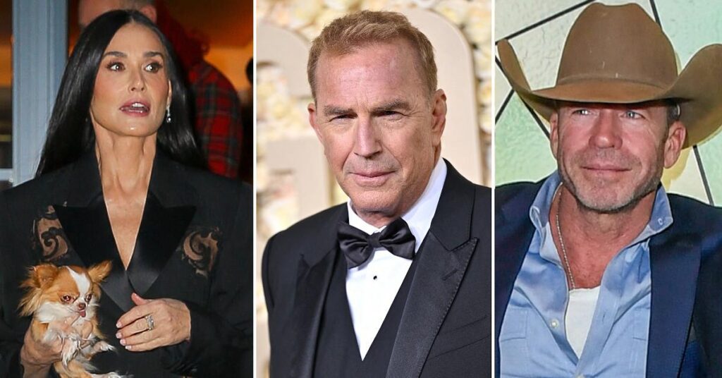 Demi Moore Betrays Kevin Costner to Work With Rival Taylor Sheridan: Report