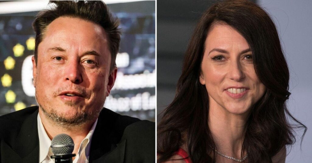 Elon Musks Slams Jeff Bezos' Ex-Wife Mackenzie Scott Over DEI Donations