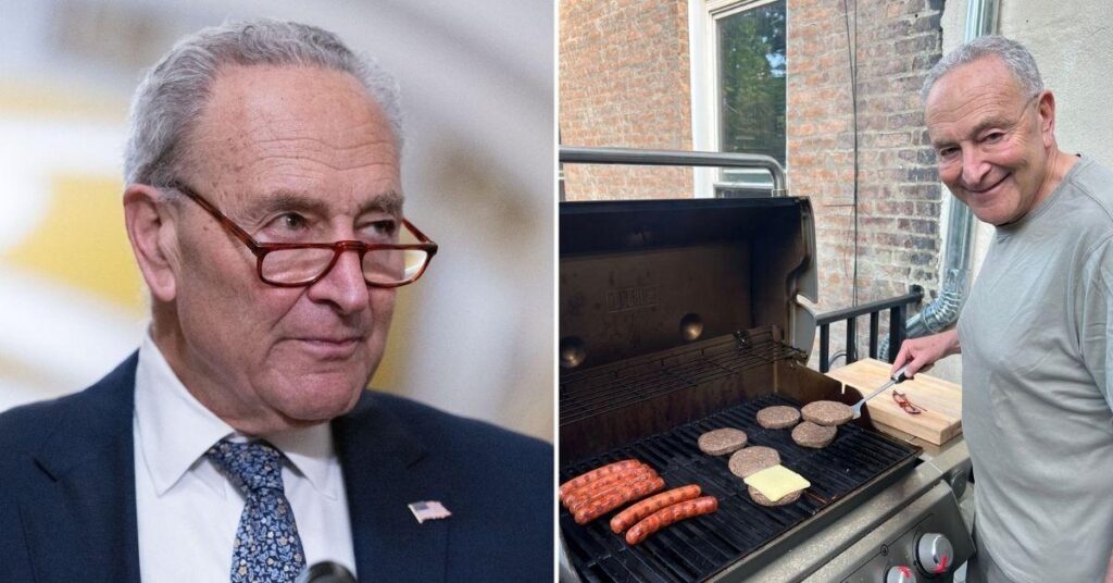 Chuck Schumer Deletes Father's Day Post After Burger Blunder