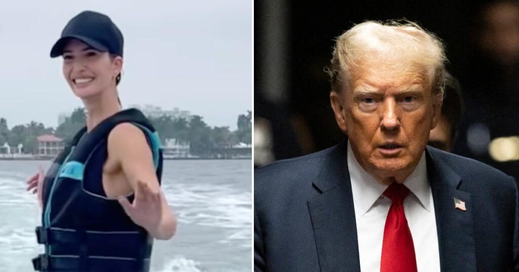 Ivanka Trump Rocks High-Cut Bathing Suit as She Hits the Waves in Florida