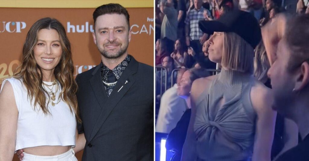 Jessica Biel Spotted at Justin Timberlake's Concert Days After His Arrest