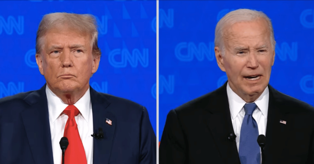 Biden CLASHES With Trump Over Roe v. Wade During Debate