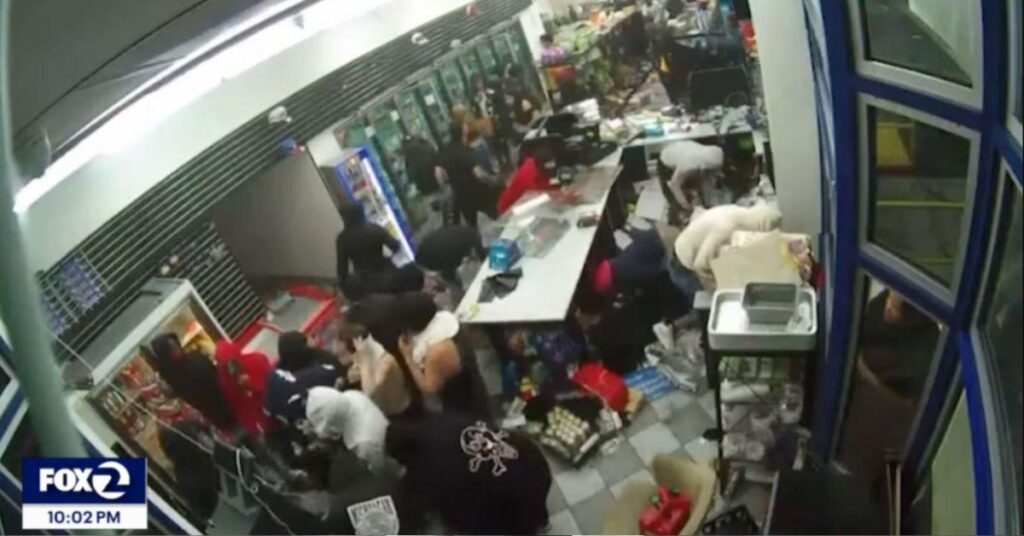 Mob of Nearly 100 Looters Ransacks Gas Station, Store Owner Says