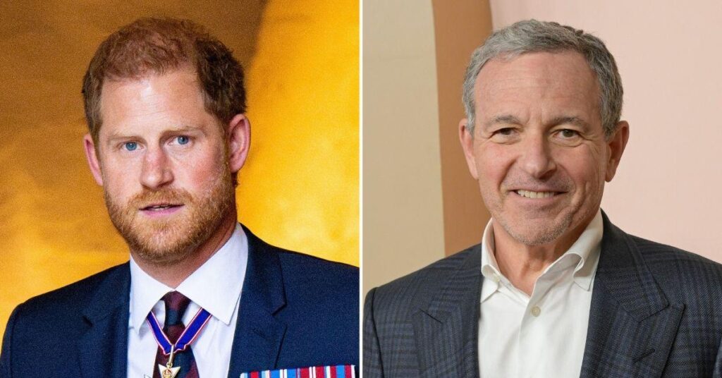 Prince Harry's ESPY Was Fixed With Disney CEO Bob Iger