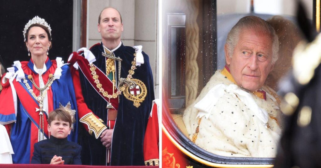 King Charles Sulked When William & Kate Arrived Late At His Coronation