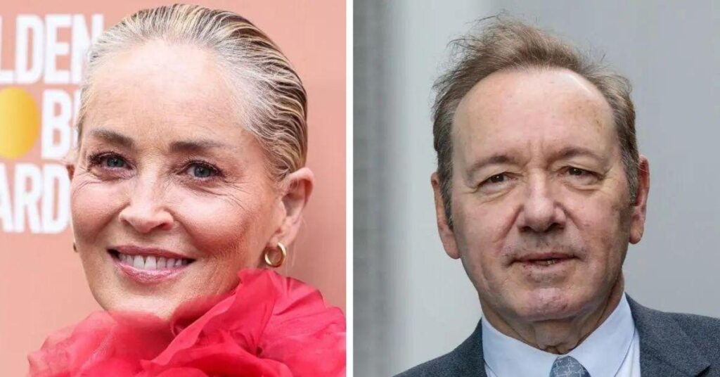 Sharon Stone Claims Kevin Spacey Unfairly Shunned for Being Gay