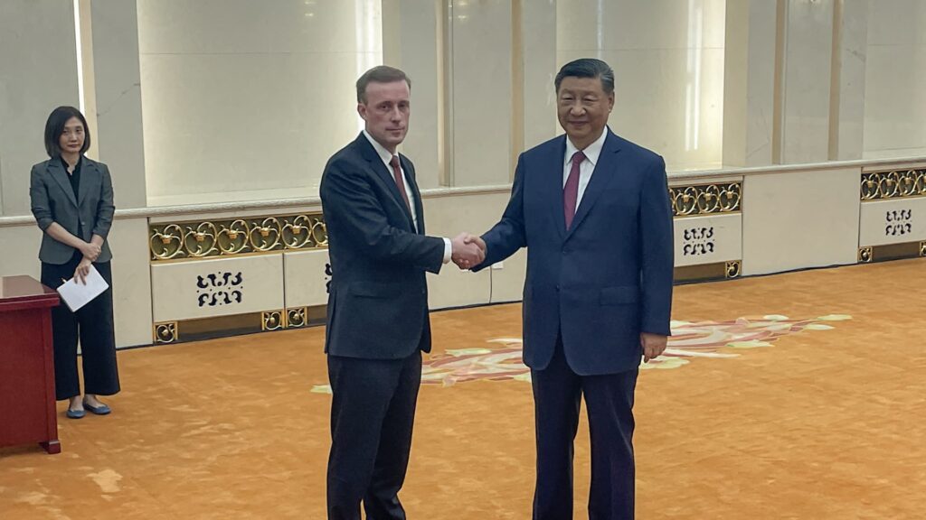 China's Xi Jinping meets with U.S. national security advisor Jake Sullivan