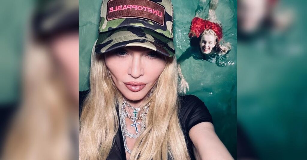 Madonna Shares Flirty Summer Snaps With Mystery Man