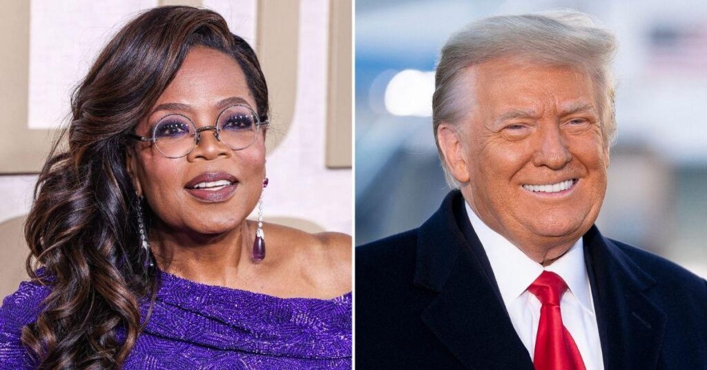 Oprah's Long-Lost Letter to Trump Revealed After She Endorses Harris at DNC