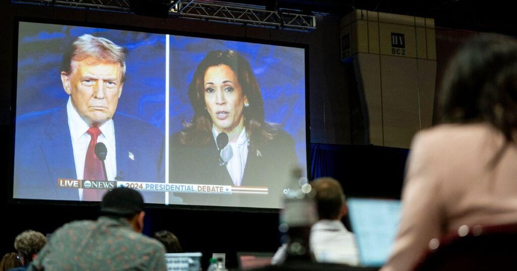 ABC Denies 'Whistleblower' Claim Kamala Harris Got Help in Trump Debate