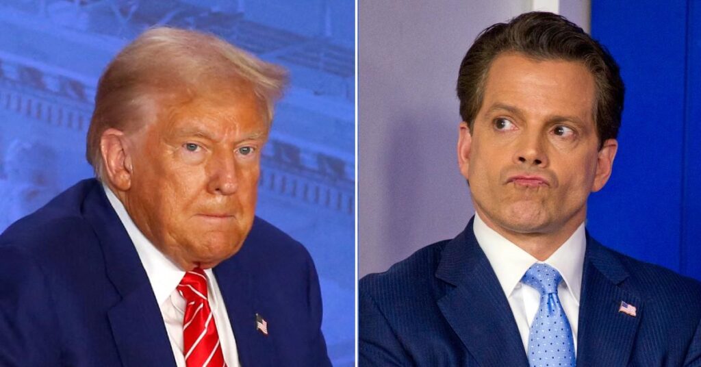 Anthony Scaramucci Calls Out Trump For Wearing 'Heels' and a 'Girdle'