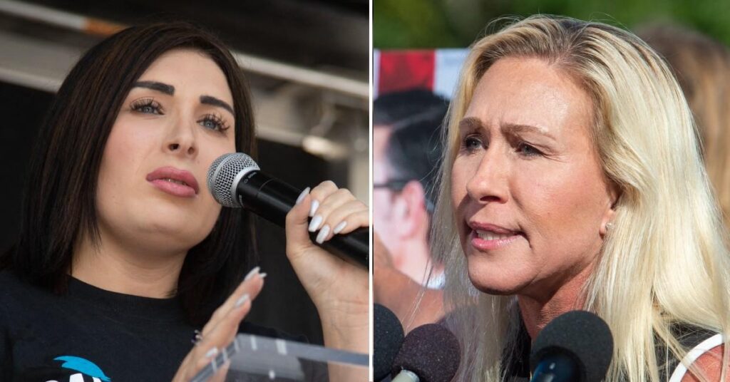 Laura Loomer Threatens to Spill Dirt on Marjorie Taylor Greene