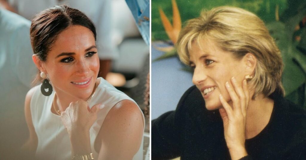 Meghan Markle's life is being haunted by the spectre of Prince Harry's late mum Princess Diana, sources are warning.