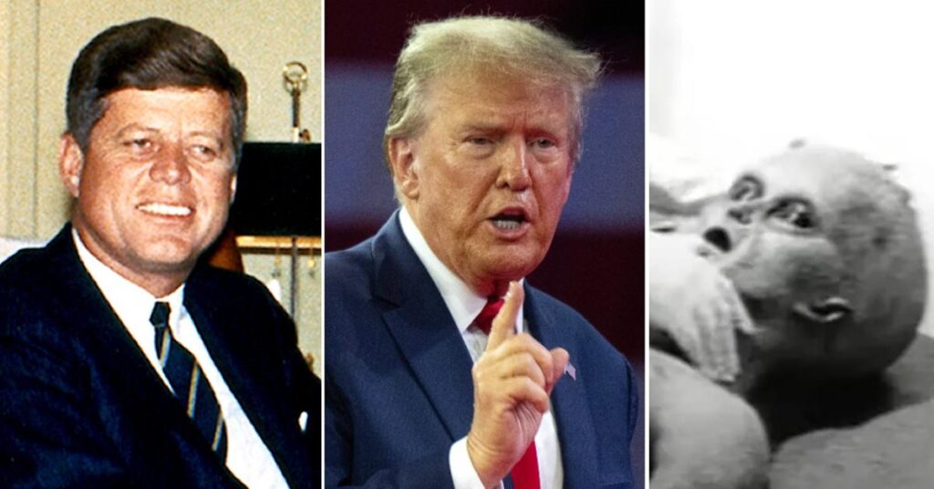 Donald Trump Is At The Centre Of Fears He Will Face Another Assassination After He Promised To Release Secret JFK And UFO Files.