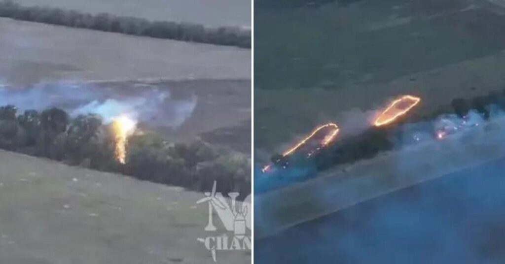 Russian Frontlines Ignited By Ukraine's ‘Flamethrower Drones’