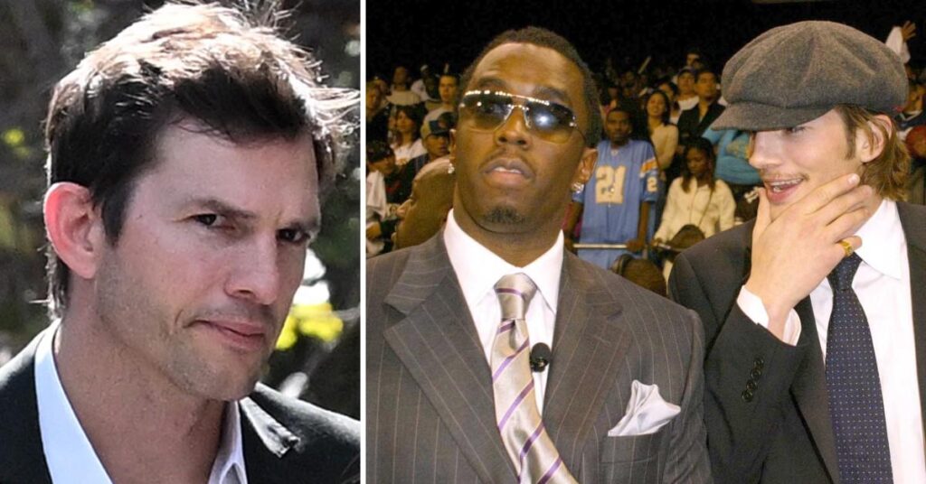 Ashton Kutcher 'Petrified' Diddy Will Lie About Him to Avoid Jail