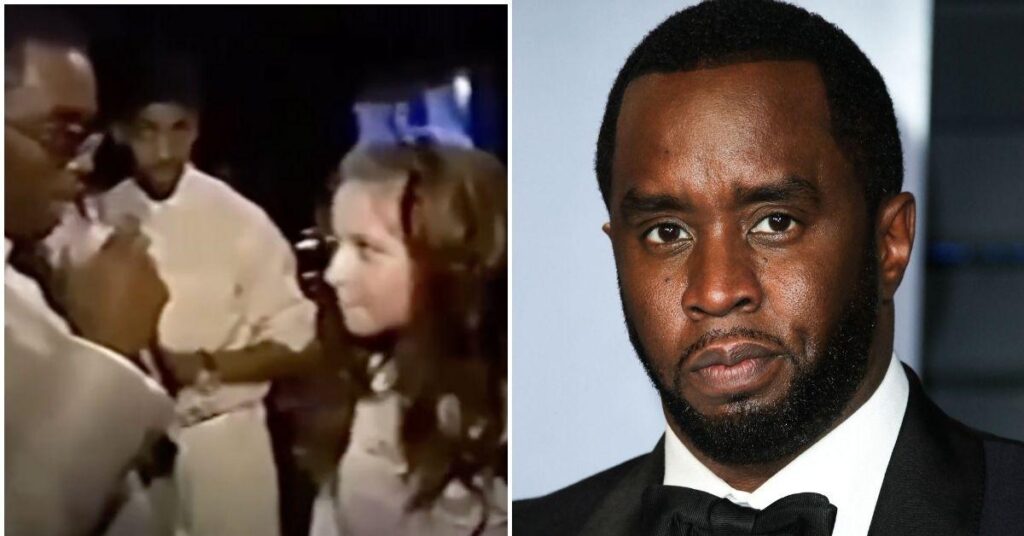 Diddy Caught Laughing While Luring 13-Year-Old Actress To Party