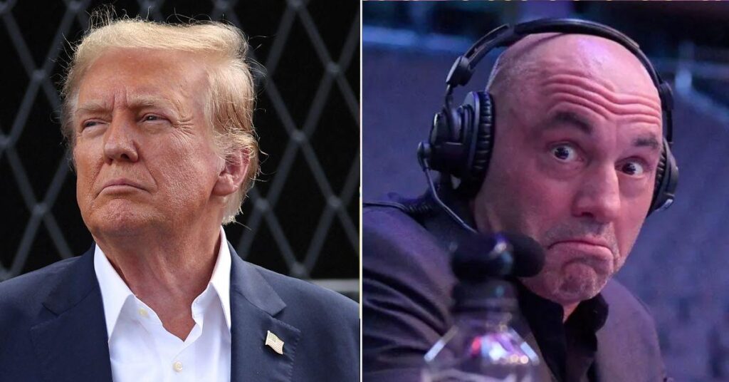 Donald Trump Spends 3 Hours Babbling to Joe Rogan About UFOs