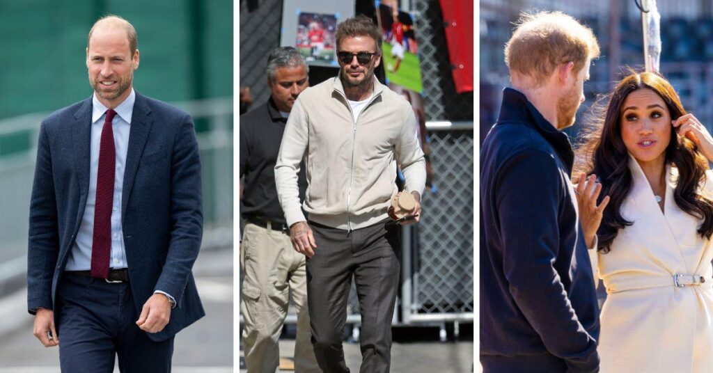 Prince William & David Beckham's Bond 'Upset' Prince Harry & Meghan