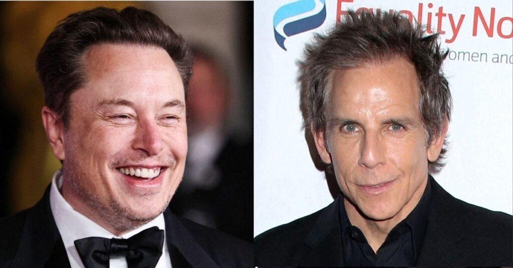 Elon Musk Blasted For R-Word Slur Aimed At Hollywood star Ben Stiller