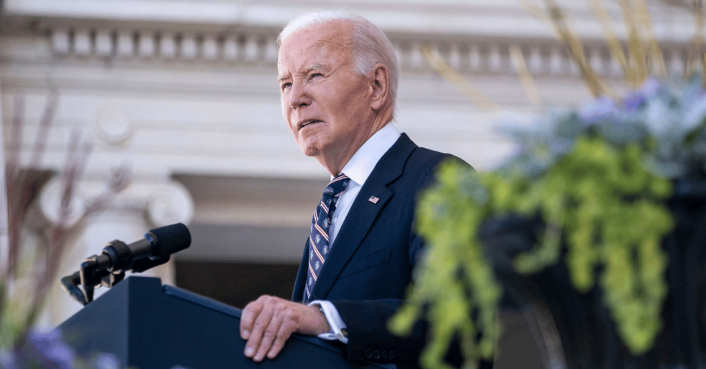 Biden Breaks Down in Tears as First Lady Brands Him a 'Hero'