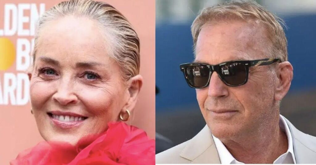 Kevin Costner And Sharon Stone Set Tongues Wagging With Flirty Show At Bash