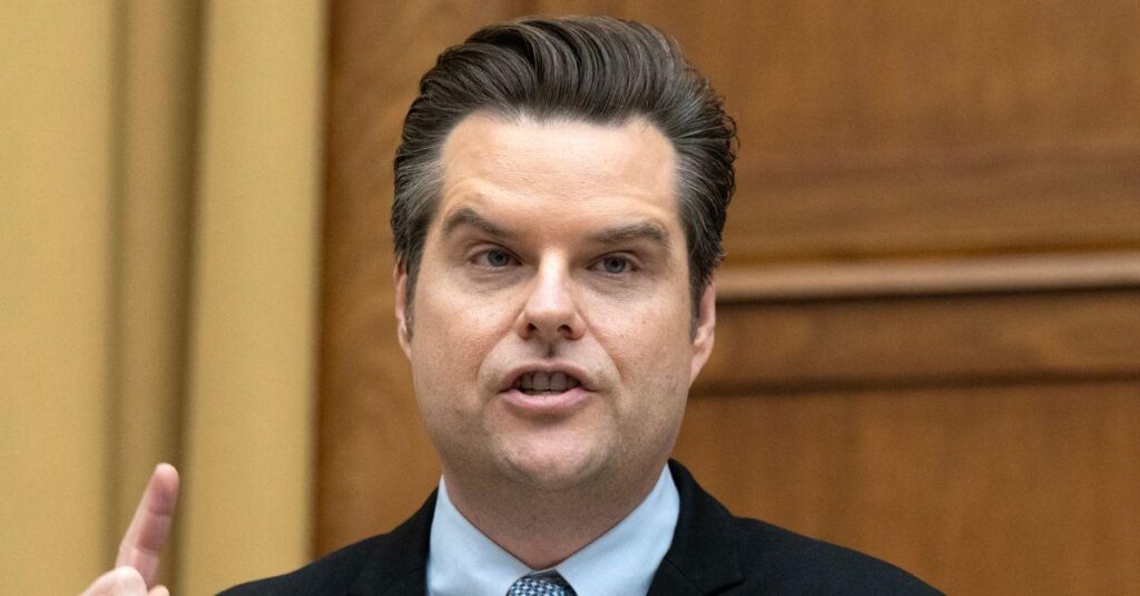 Ethics Committee ‘Told of SECOND Sexual Encounter Between Matt Gaetz and 17-Year-Old Girl at Party’