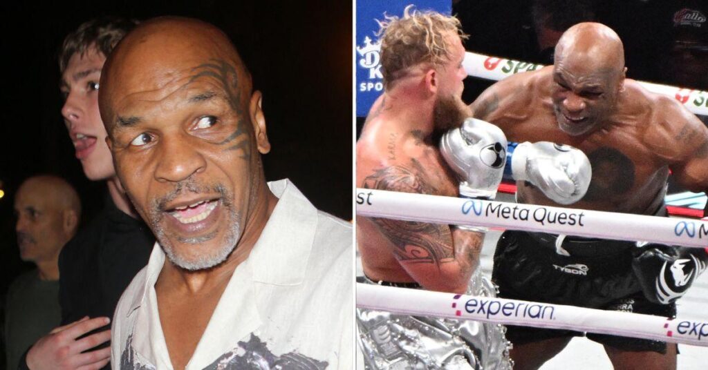 Mike Tyson Claims He 'Won' Jake Paul Novelty Match