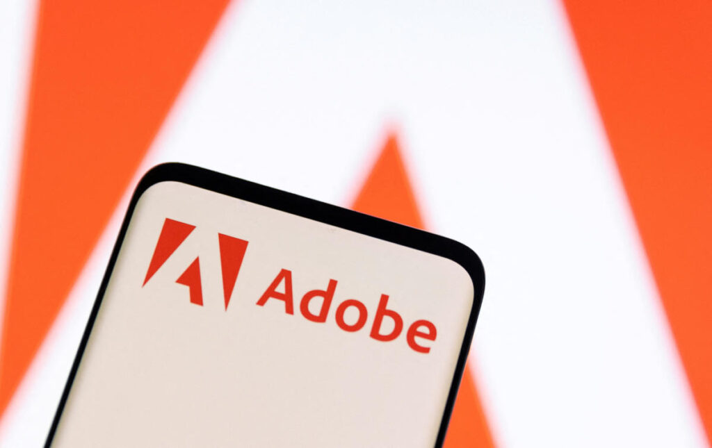 Adobe stock sinks as weak outlook stokes fears over AI monetization, growing competition