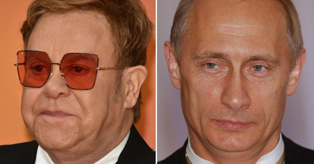 Elton John Slams Putin For Using His Name As A 'Cover' For Homophobia